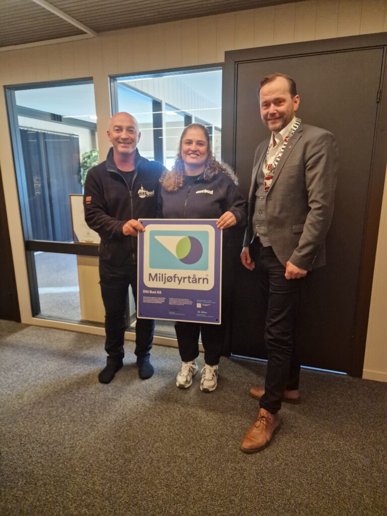 Terje Rogde, Ditt Bud AS, miljøfyrtårn-sertifisert